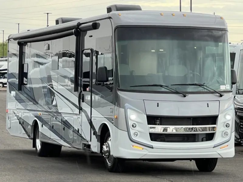 2027 Entegra VISION XL — front three-quarter view
