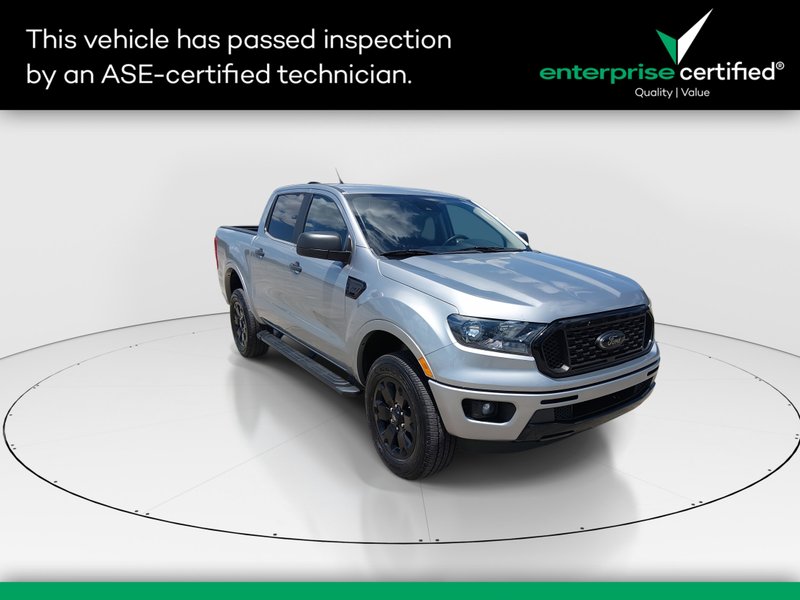 2021 Ford Ranger XLT 2WD SuperCrew 5' Box — front three-quarter view