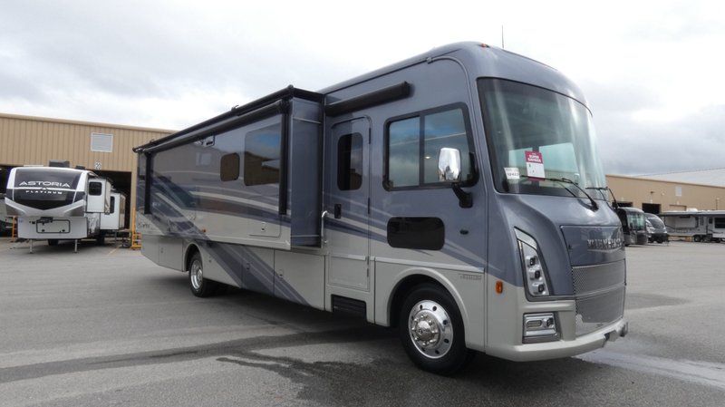 2026 Winnebago Adventurer — front three-quarter view