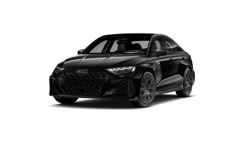 2026 Audi RS3 Sedan Audi RS3 Sedan — front three-quarter view