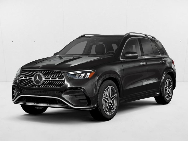 2026 Mercedes-Benz GLE 450 GLE 450 4MATIC ® SUV in Obsidian Black — front three-quarter view