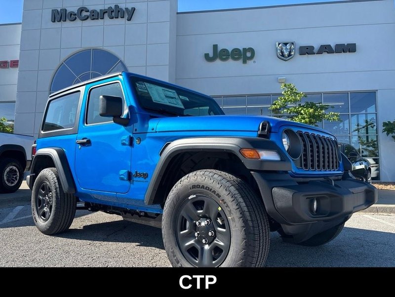 2026 Jeep Wrangler JLJL72 — front three-quarter view