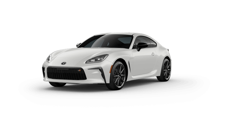 2026 Toyota GR86 Premium AT in Halo 1 — front three-quarter view