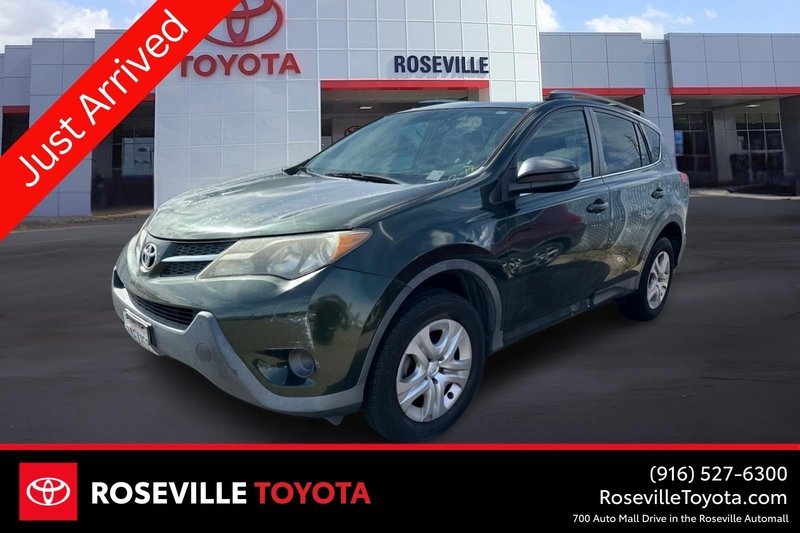 2013 Toyota RAV4 — front three-quarter view