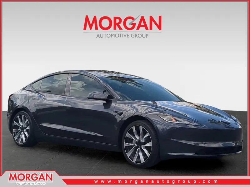 2024 Tesla Model 3 Base — front three-quarter view