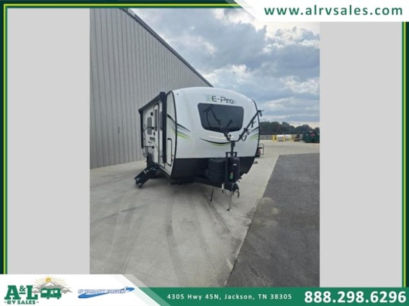 2023 Flagstaff E-Pro E19FDS — front three-quarter view