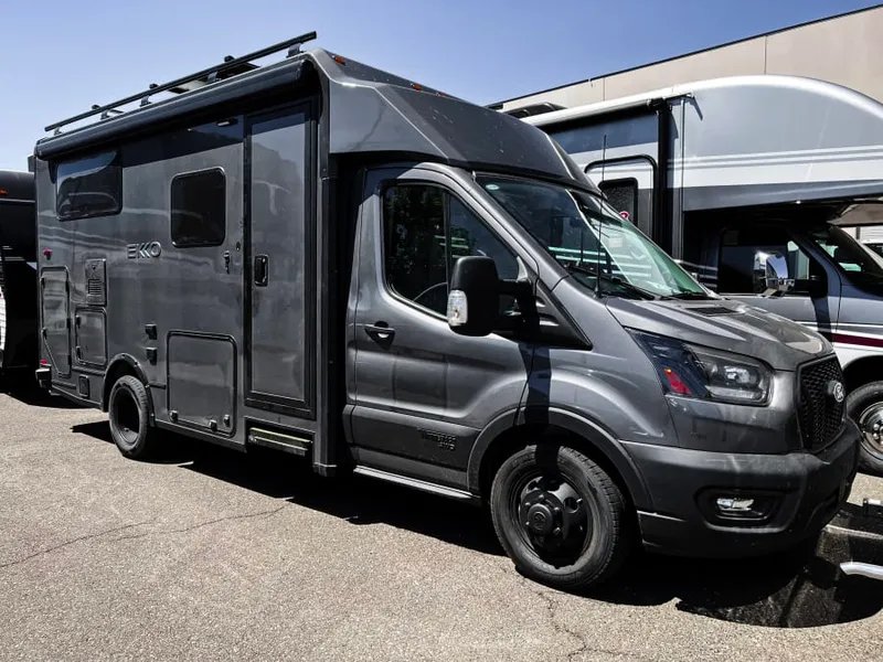 2027 Winnebago EKKO — front three-quarter view