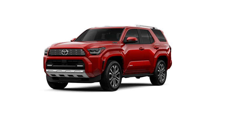 2026 Toyota 4Runner i-FORCE MAX Limited in Supersonic Red — front three-quarter view