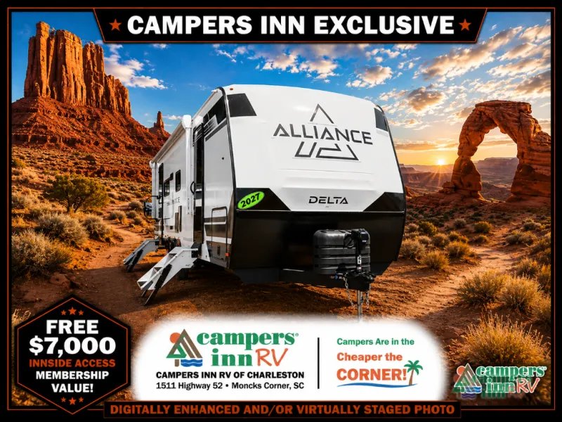 2027 Alliance RV Delta — front three-quarter view