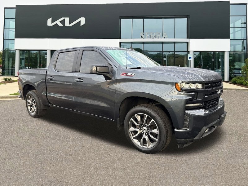 2019 Chevrolet Silverado 1500 RST in Shadow Gray — front three-quarter view