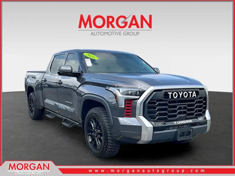 2022 Toyota Tundra Limited in Gray — front three-quarter view