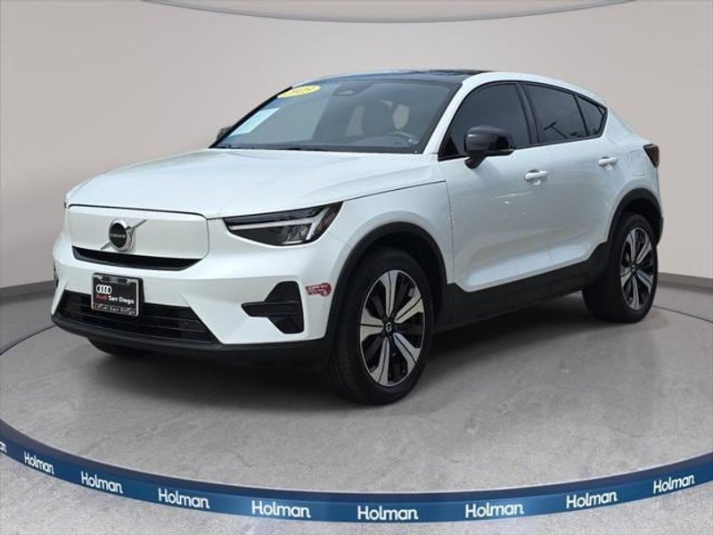2023 Audi Volvo C40 Recharge Pure Electric Twin Core — front three-quarter view
