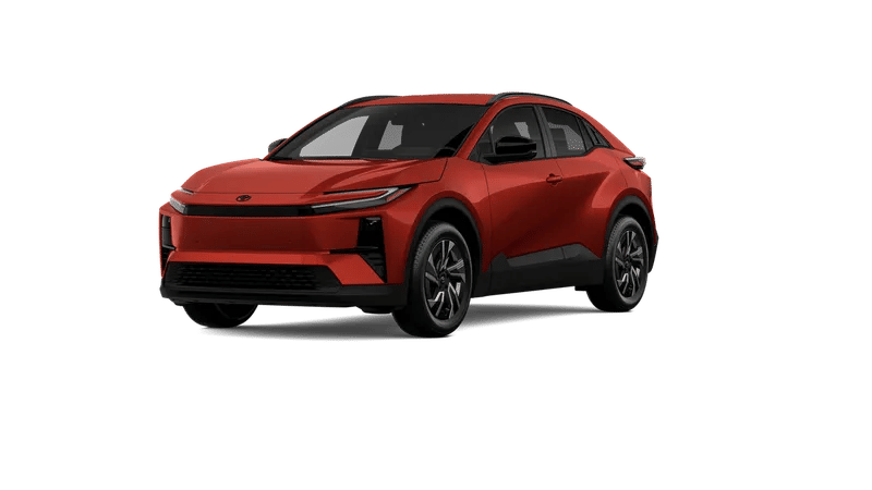 2026 Toyota C-HR SE in Tandoori — front three-quarter view