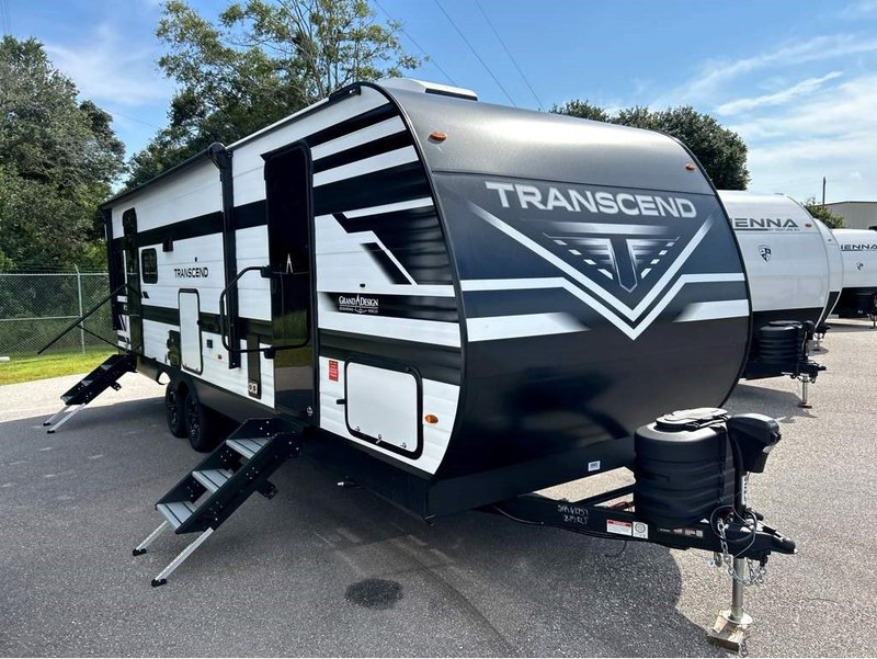 2026 GRAND DESIGN TRANSCEND — front three-quarter view