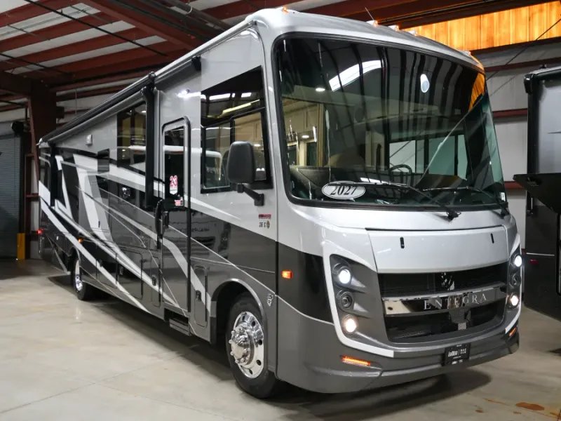 2027 Entegra VISION XL — front three-quarter view