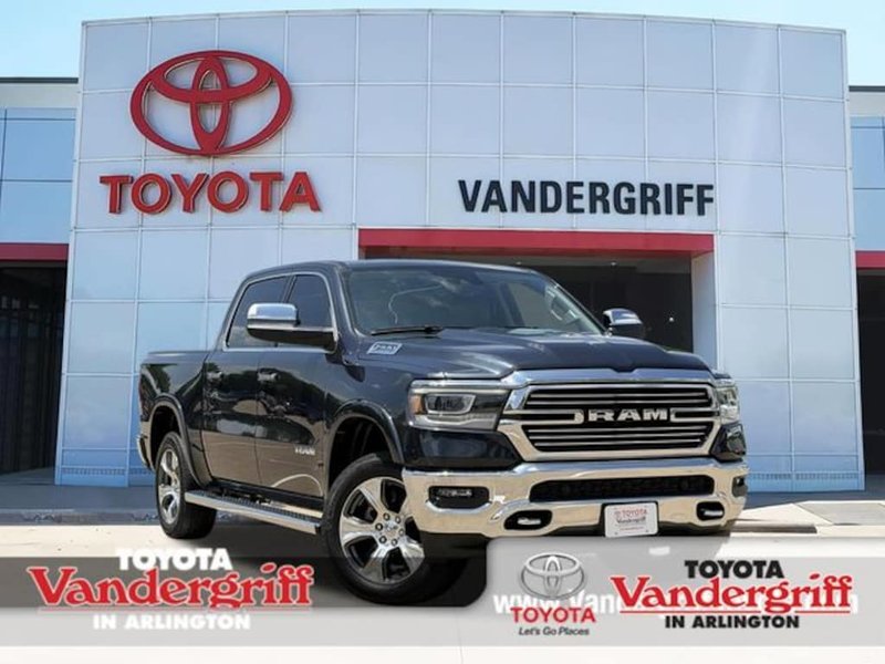 2021 Ram 1500 N/A in Maximum Steel — front three-quarter view