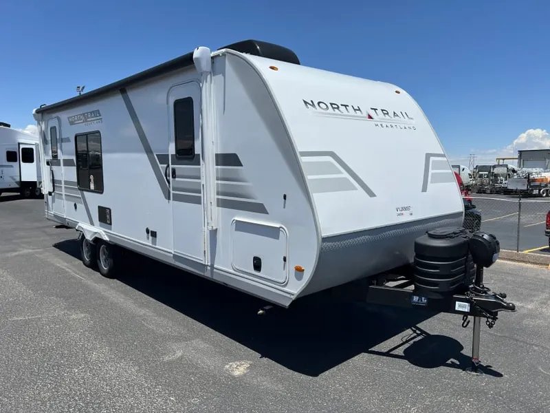 2027 Jayco NORTH TRAIL — front three-quarter view
