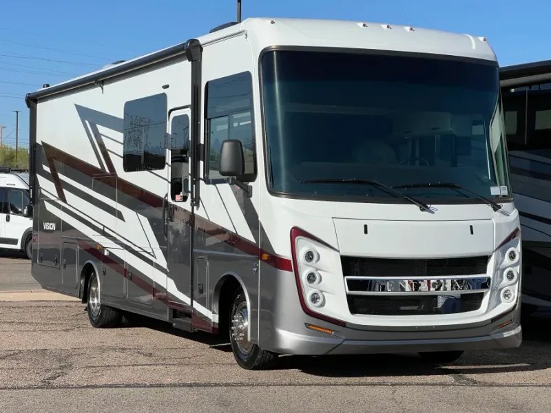 2027 Entegra VISION — front three-quarter view