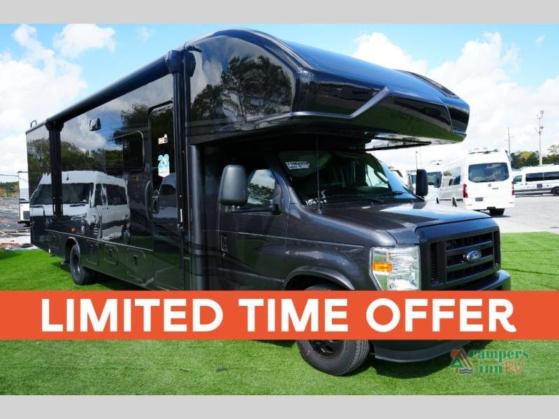 2026 Jayco Greyhawk in MIDNIGHT — front three-quarter view