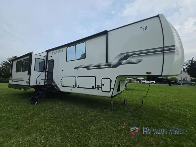 2027 Forest River RV Sabre — front three-quarter view