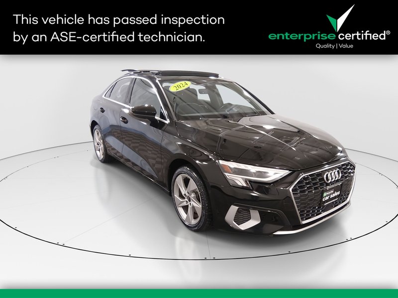 2024 Audi A3 Premium 40 TFSI — front three-quarter view