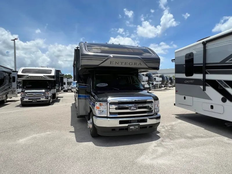 2027 Entegra ODYSSEY — front three-quarter view