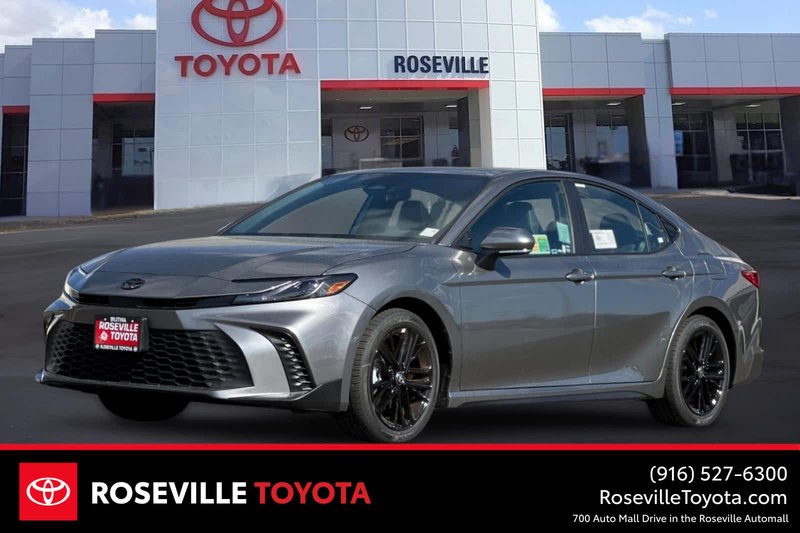 2026 Toyota Camry — front three-quarter view