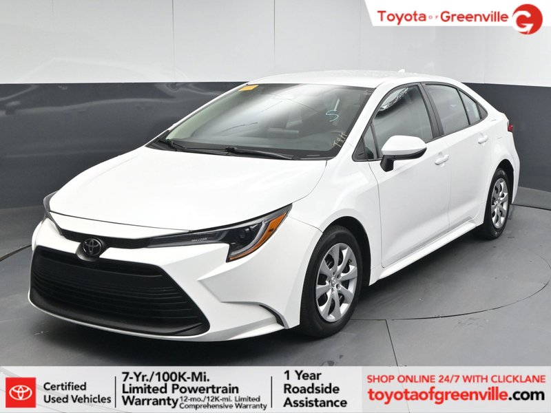 2026 2024 Toyota Corolla LE Sedan — front three-quarter view