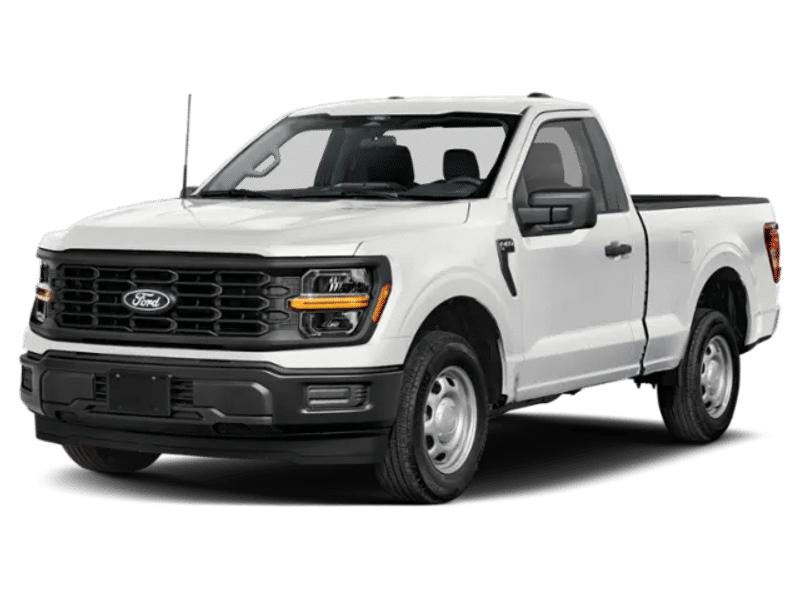 2026 Ford F-150 XL in White — front three-quarter view