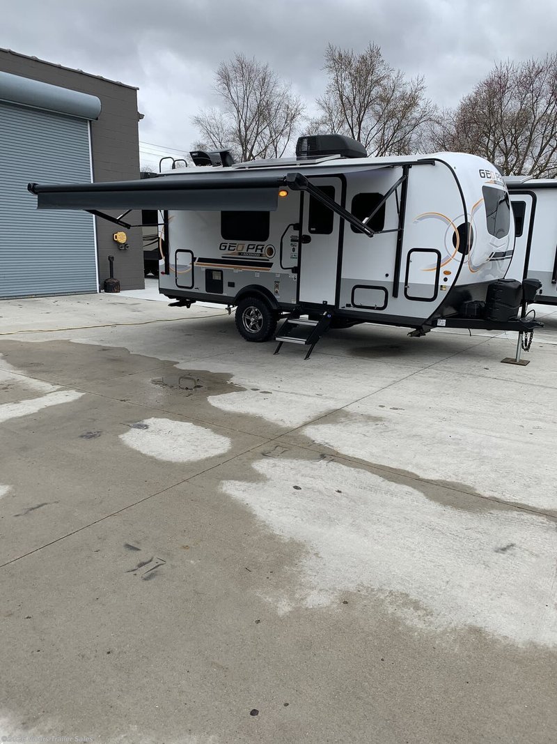 2023 Forest River Rockwood Geo Pro — front three-quarter view