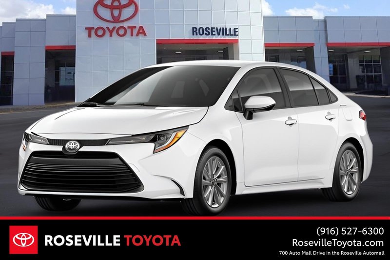 2026 Toyota Corolla — front three-quarter view