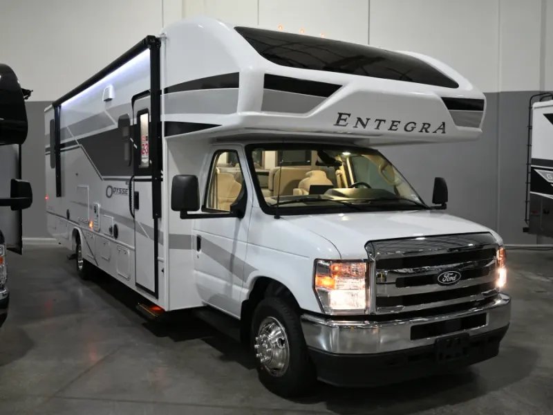 2027 Entegra ODYSSEY — front three-quarter view