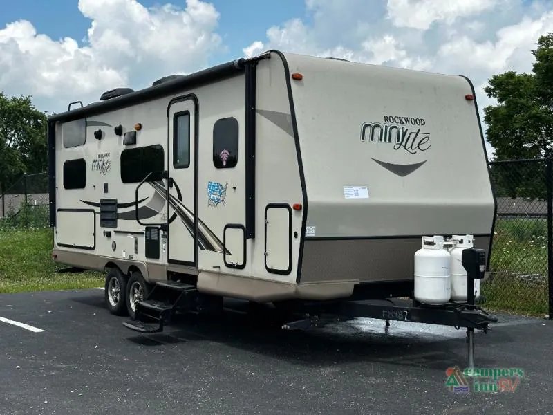 2018 Forest River RV Rockwood Mini Lite — front three-quarter view