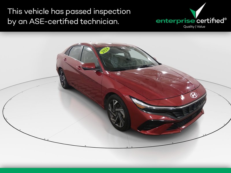 2024 Hyundai Elantra Limited IVT — front three-quarter view