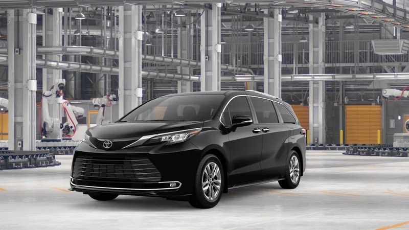 2026 Toyota Sienna Limited — front three-quarter view