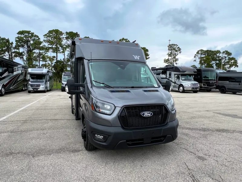 2027 Winnebago EKKO — front three-quarter view