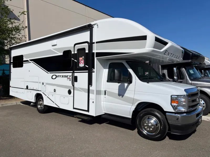 2027 Entegra ODYSSEY — front three-quarter view