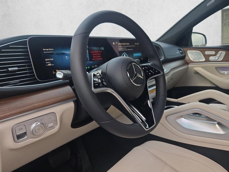 2026 Mercedes-Benz GLE 450 GLE 450 4MATIC ® Coupe in Twilight Blue — front three-quarter view