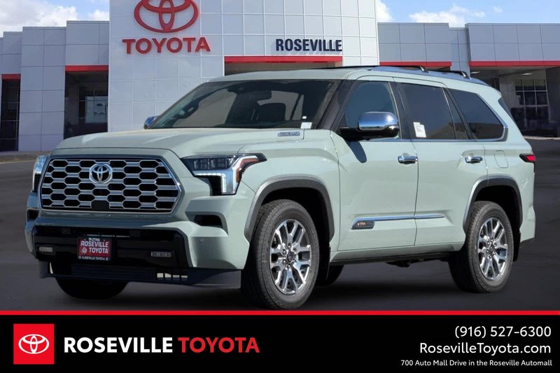 2026 Toyota Sequoia — front three-quarter view
