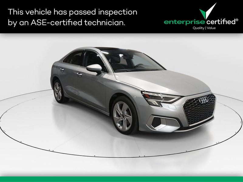 2024 Audi A3 Premium 40 TFSI — front three-quarter view