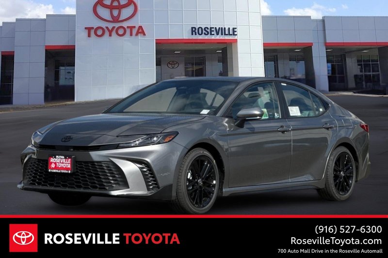 2026 Toyota Camry — front three-quarter view