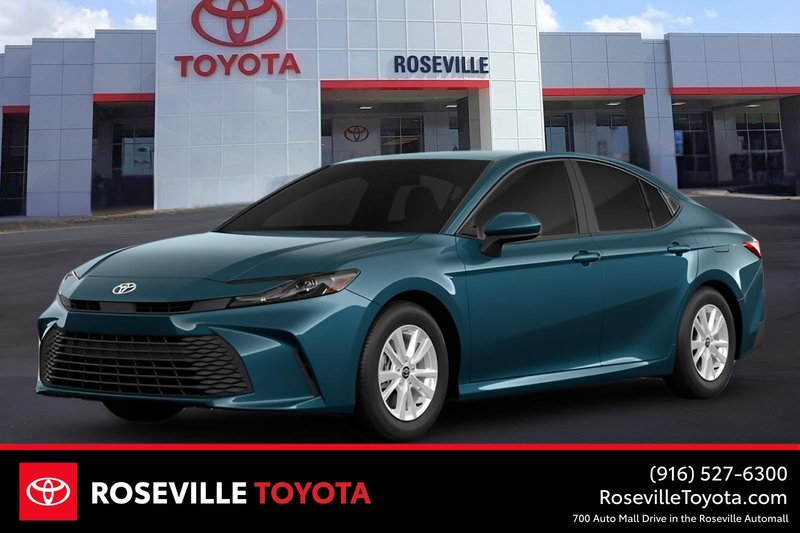2026 Toyota Camry — front three-quarter view