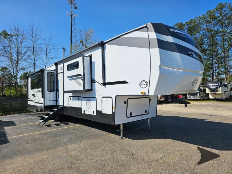 2026 Forest River RV Sierra — front three-quarter view