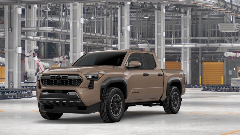 2026 Toyota Tacoma Tacoma TRD Off-Road in Mudbath — front three-quarter view
