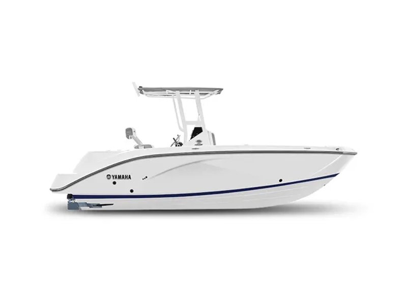 2026 Yamaha Boats 222 FSH Sport — front three-quarter view