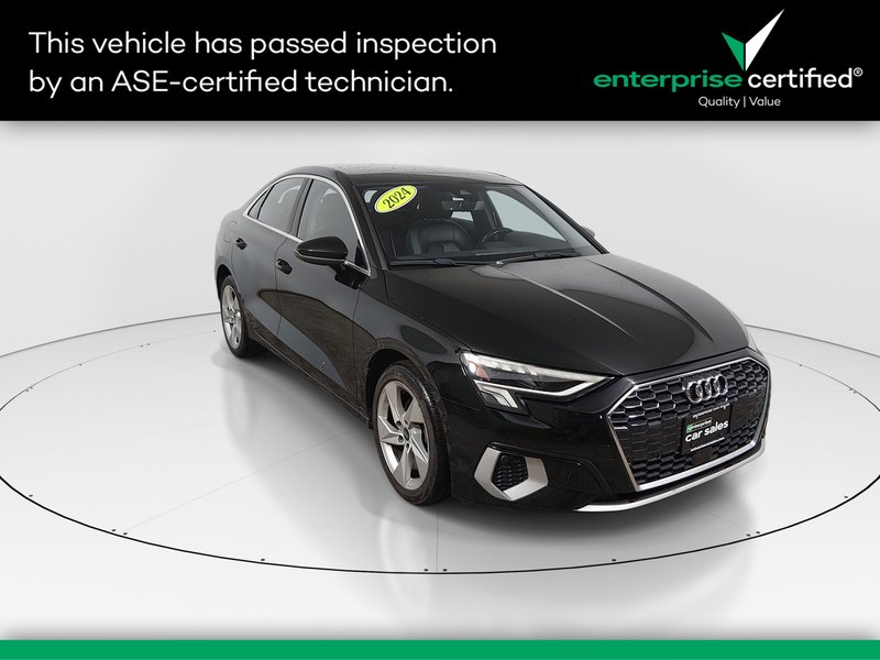 2024 Audi A3 Premium 40 TFSI — front three-quarter view