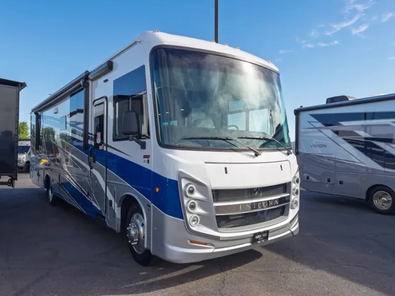 2027 Entegra VISION XL — front three-quarter view