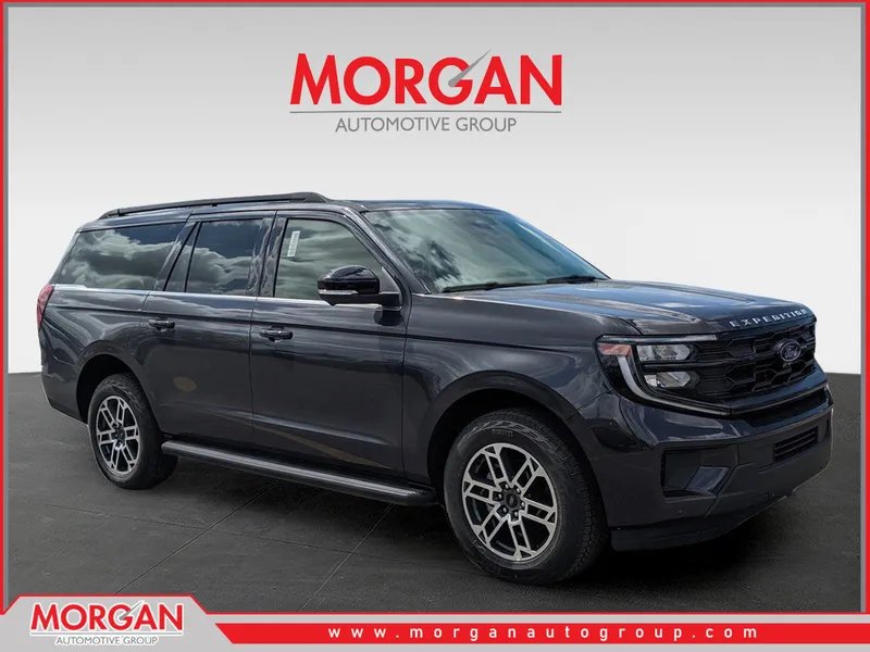 2026 Ford Expedition Max Active in Gray — front three-quarter view
