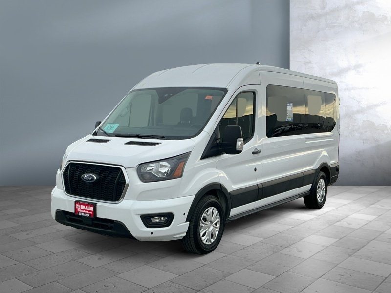 2024 Ford Transit Passenger Wagon — front three-quarter view