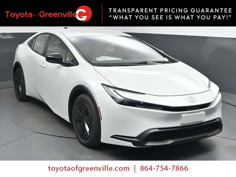 2026 Toyota Prius LE Hatchback — front three-quarter view